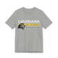 Louisiana Key Academy Striped Athletics Adult T-Shirt