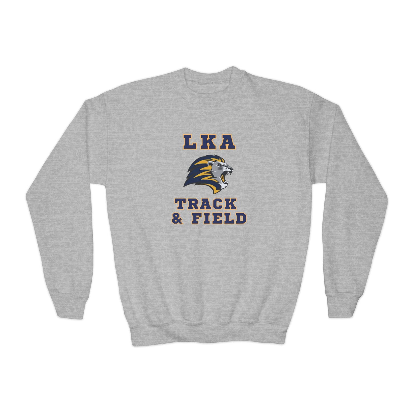 LKA Athletics Track/Field Youth Crewneck Sweatshirt